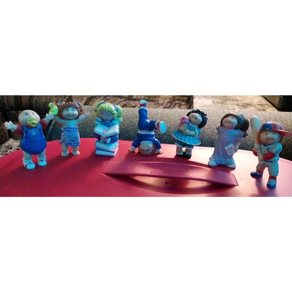 Vintage Cabbage Patch Kids PVC Figurine Lot Coleco 1984